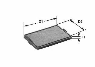 Воздушный фильтр cleanfilters MA 463