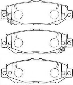 Тормозные колодки AISIN A2N059