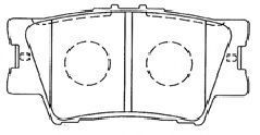 Тормозные колодки AISIN A2N130