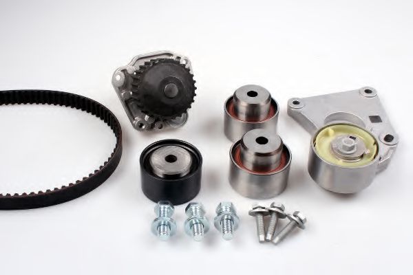 Комплект ГРМ с помпой HEPU PK10750
