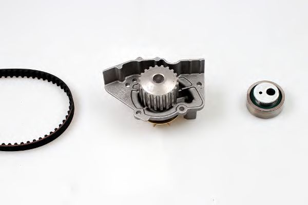 Комплект ГРМ с помпой HEPU PK08363