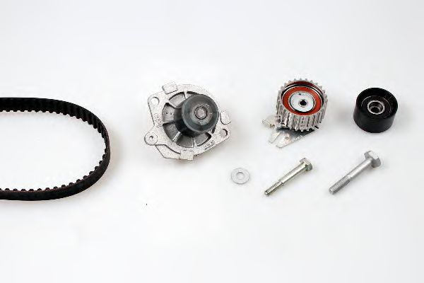 Комплект ГРМ с помпой HEPU PK10550