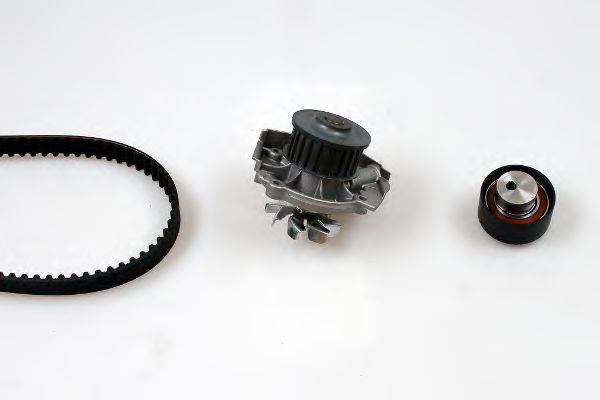 Комплект ГРМ с помпой HEPU PK10580