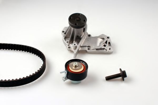 Комплект ГРМ с помпой HEPU PK02551
