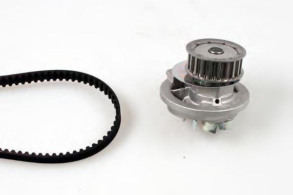 Комплект ГРМ с помпой HEPU PK03980