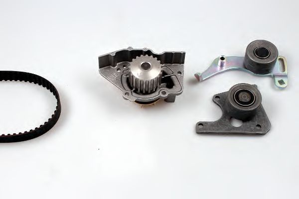 Комплект ГРМ с помпой HEPU PK08360