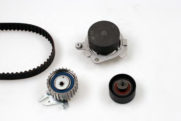 Комплект ГРМ с помпой HEPU PK10122