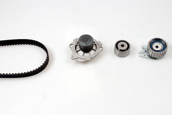 Комплект ГРМ с помпой HEPU PK10551