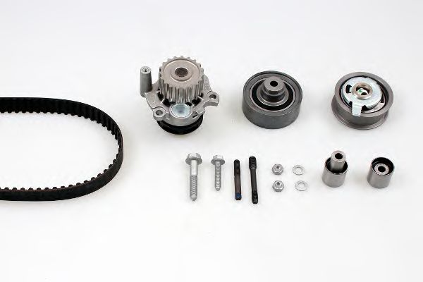 Комплект ГРМ с помпой HEPU PK05491