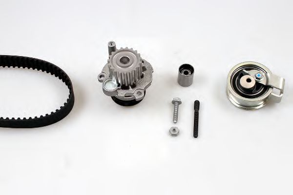 Комплект ГРМ с помпой HEPU PK05502