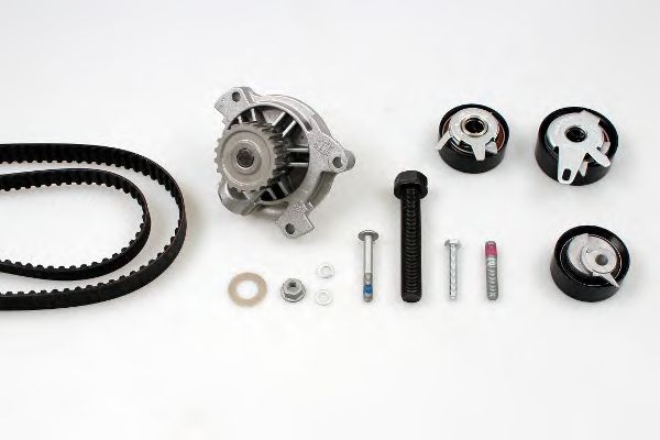 Комплект ГРМ с помпой HEPU PK05360