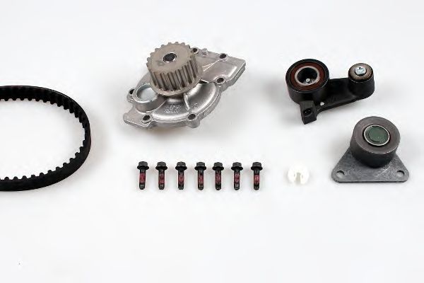 Комплект ГРМ с помпой HEPU PK00565