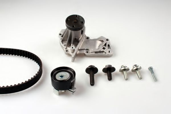 Комплект ГРМ с помпой HEPU PK02550