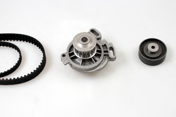 Комплект ГРМ с помпой HEPU PK05281