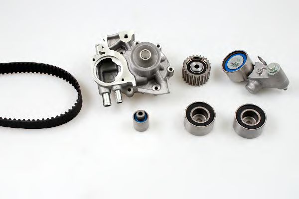 Комплект ГРМ с помпой HEPU PK75090