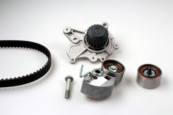 Комплект ГРМ с помпой HEPU PK77601