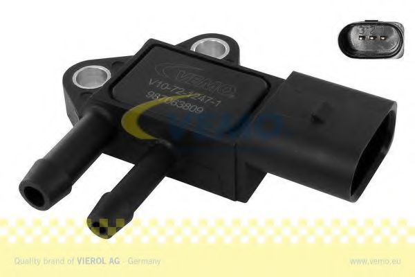 Датчик, давление выхлопных газов VEMO V10-72-1247-1