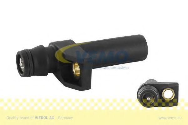 Датчик импульсов; Датчик, частота вращения; Датчик импульсов, маховик; Датчик частоты вращения, управление двигателем VEMO V30-72-0115
