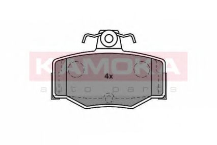 Тормозные колодки KAMOKA JQ1011414