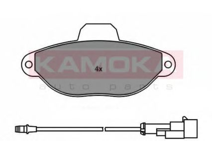 Тормозные колодки KAMOKA JQ1011850