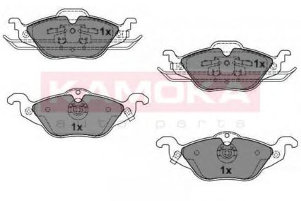Тормозные колодки KAMOKA JQ1012586