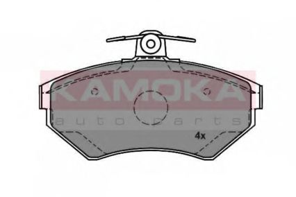 Тормозные колодки KAMOKA JQ1012624