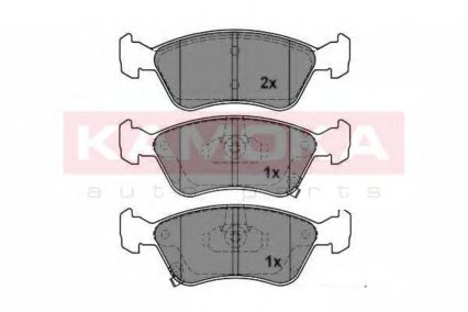 Тормозные колодки KAMOKA JQ1012642