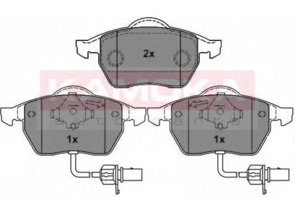 Тормозные колодки KAMOKA JQ1012646