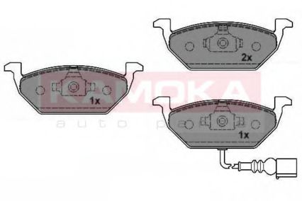 Тормозные колодки KAMOKA JQ1012796