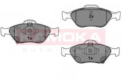 Тормозные колодки KAMOKA JQ1013780