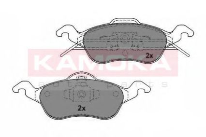 Тормозные колодки KAMOKA JQ101636