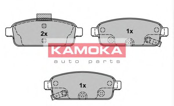 Тормозные колодки KAMOKA JQ101147