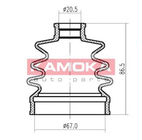 Пыльник шруса KAMOKA 1146562