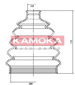 Пыльник шруса KAMOKA 1146680