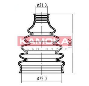 Пыльник шруса KAMOKA 1147052