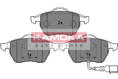 Тормозные колодки KAMOKA JQ1012926