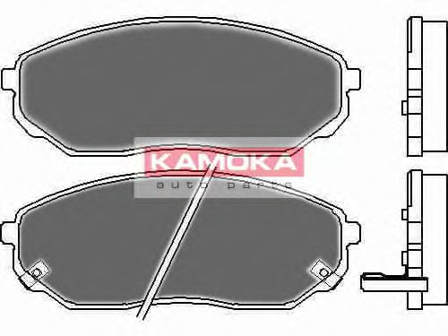 Тормозные колодки KAMOKA JQ101115
