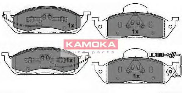 Тормозные колодки KAMOKA JQ1012800