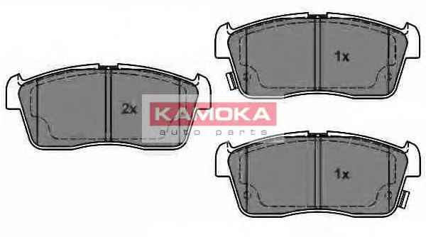 Тормозные колодки KAMOKA JQ1013064