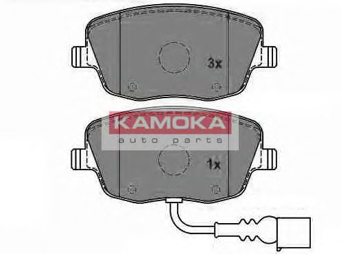 Тормозные колодки KAMOKA JQ1013324