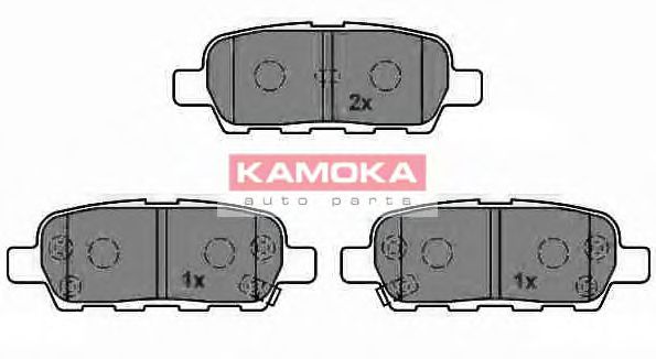 Тормозные колодки KAMOKA JQ1013386