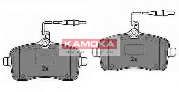 Тормозные колодки KAMOKA JQ1013450