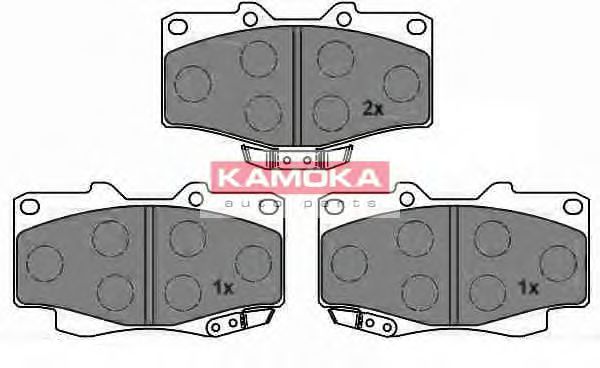 Тормозные колодки KAMOKA JQ1013704