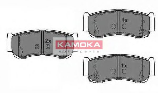 Тормозные колодки KAMOKA JQ1013820