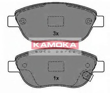 Тормозные колодки KAMOKA JQ1013838