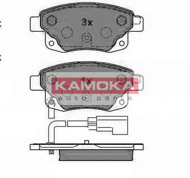Тормозные колодки KAMOKA JQ1013860