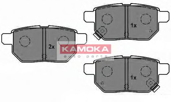 Тормозные колодки KAMOKA JQ1018084