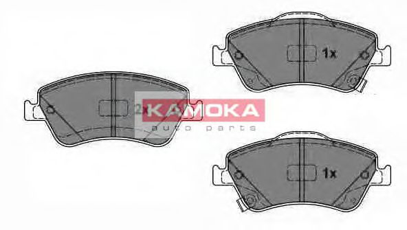 Тормозные колодки KAMOKA JQ1018092