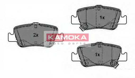 Тормозные колодки KAMOKA JQ1018096