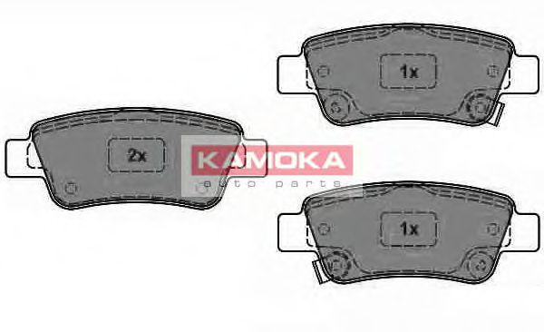 Тормозные колодки KAMOKA JQ1018466